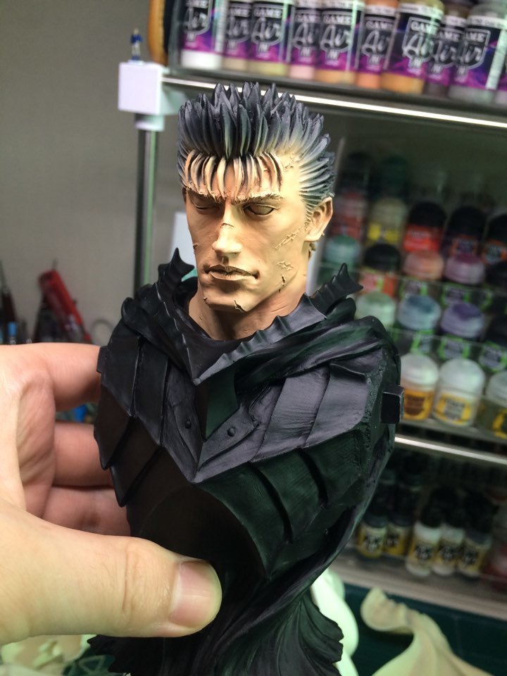 Headlong ベルセルク ガッツ胸像 San S Workshop Headlong ベルセルク ガッツ胸像 San S Workshop