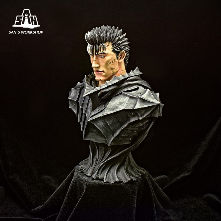 HEADLONG ベルセルク ガッツ胸像 : san's workshop