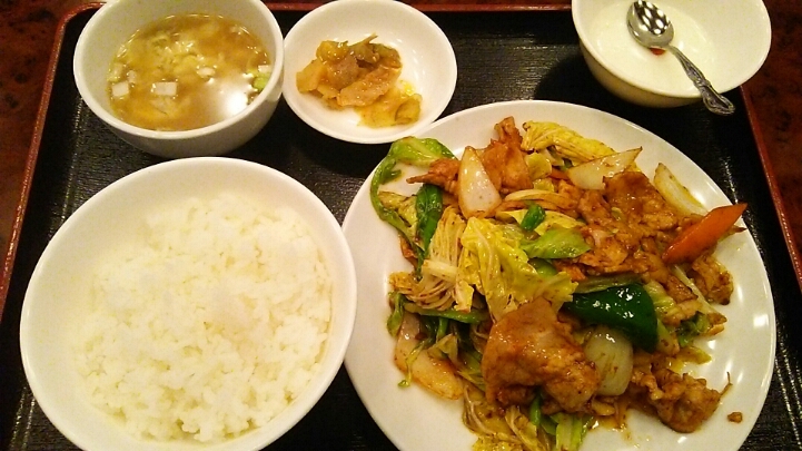 今日はホイコーロー!「味の初」@西新宿_c0212604_174276.jpg