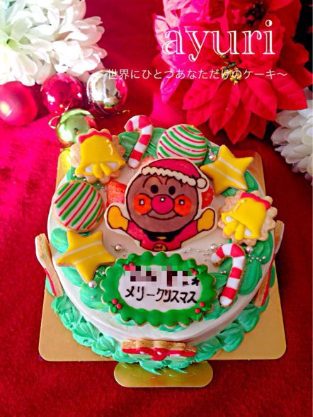 アンパンマンクリスマスケーキ Ayuria Happy Studio