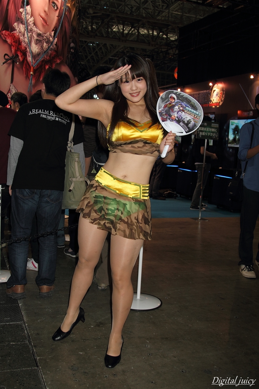 伊藤麻菜美 さん(ディースリー・パブリッシャーブース) Digital juicy