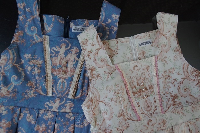Seraphim新作 トワルドジュイ ジャンパースカート Seraphim Diary Six Morceaux D Ailes