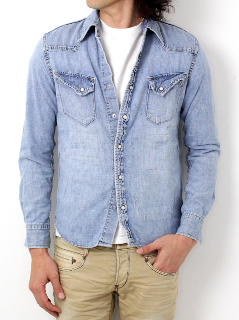 レミレリーフデニムシャツ （アパルトモン L'Appartement