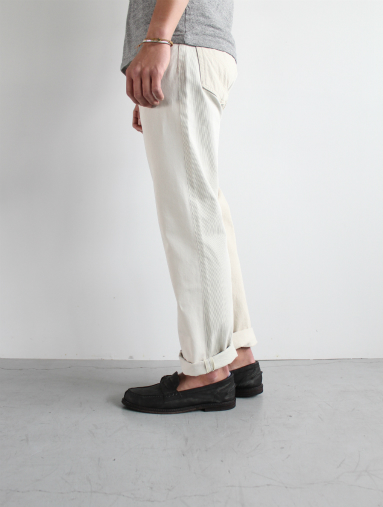 Nepco　R-Pattern Straight Jean / White_b0139281_1832937.jpg