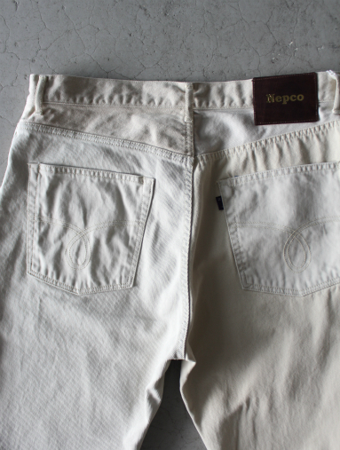 Nepco　R-Pattern Straight Jean / White_b0139281_18335139.jpg