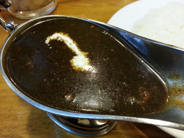 4/23 共栄堂 チキンカレー¥1,150+焼リンゴ¥530@神保町_b0042308_0511437.jpg