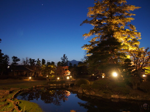 藤田記念庭園の夜桜(弘前市)*2015.04.25_b0147224_2249553.jpg