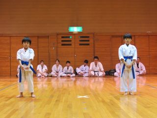 土曜日空手 審査会と新しい仲間!_c0118332_23374210.jpg