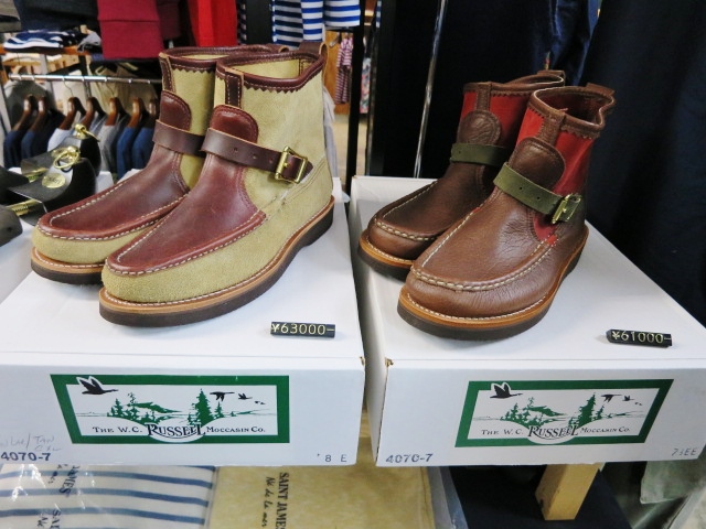 Russell Moccasin ･･･ KNOCK ABOUT Boots・某メーカー様・別注デザイン！★！(再)_d0152280_22523086.jpg