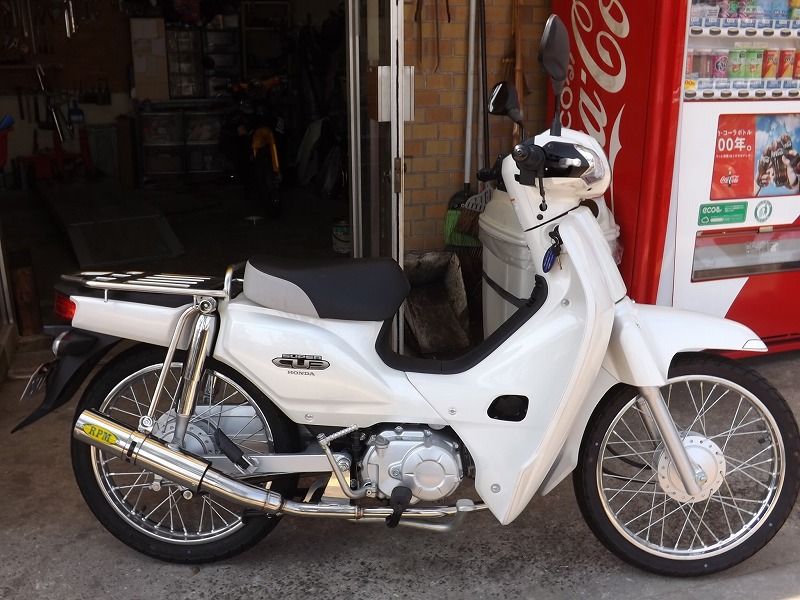 カブ１１０ Ja10 Rpmマフラー交換 モーターヘッド サイクルショップ