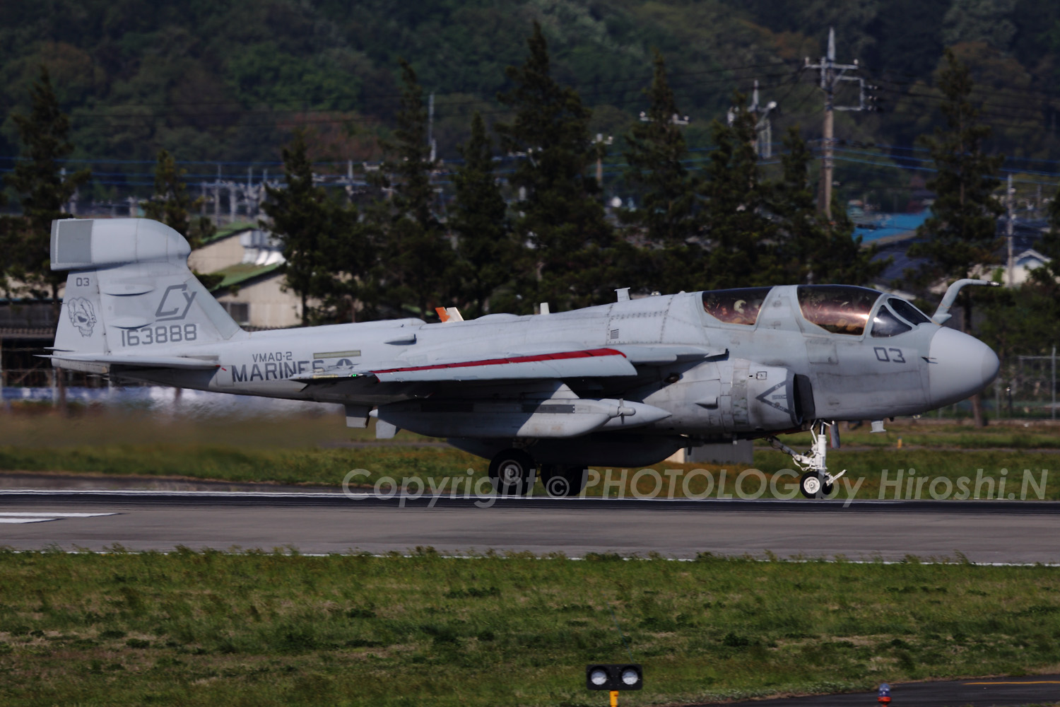 2015/4/26 Sun. Yokota Airbase 横田基地 - VMAQ-2/VAQ-135離陸 -　_b0183406_18314311.jpg