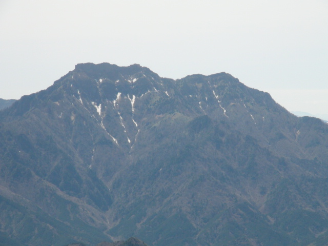 石鎚山系の瓶が森から見た雲海と入日まで…2015/4/26_f0231709_1481264.jpg