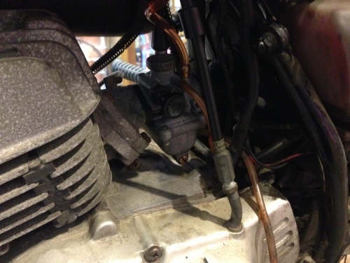 MR80修理 : モーターサイクルリペアSHOPチキチキマシーン 〒462 MR80修理 : モーターサイクルリペアSHOPチキチキマシーン 〒462