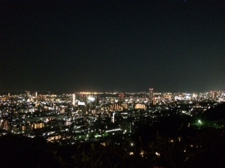 夜景がきれいすぎて・・・_d0165772_20365026.jpg