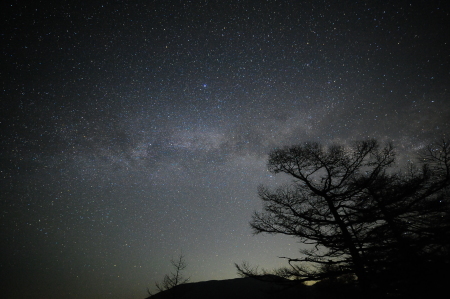 夜中に見られる天の川_e0120896_07525716.jpg