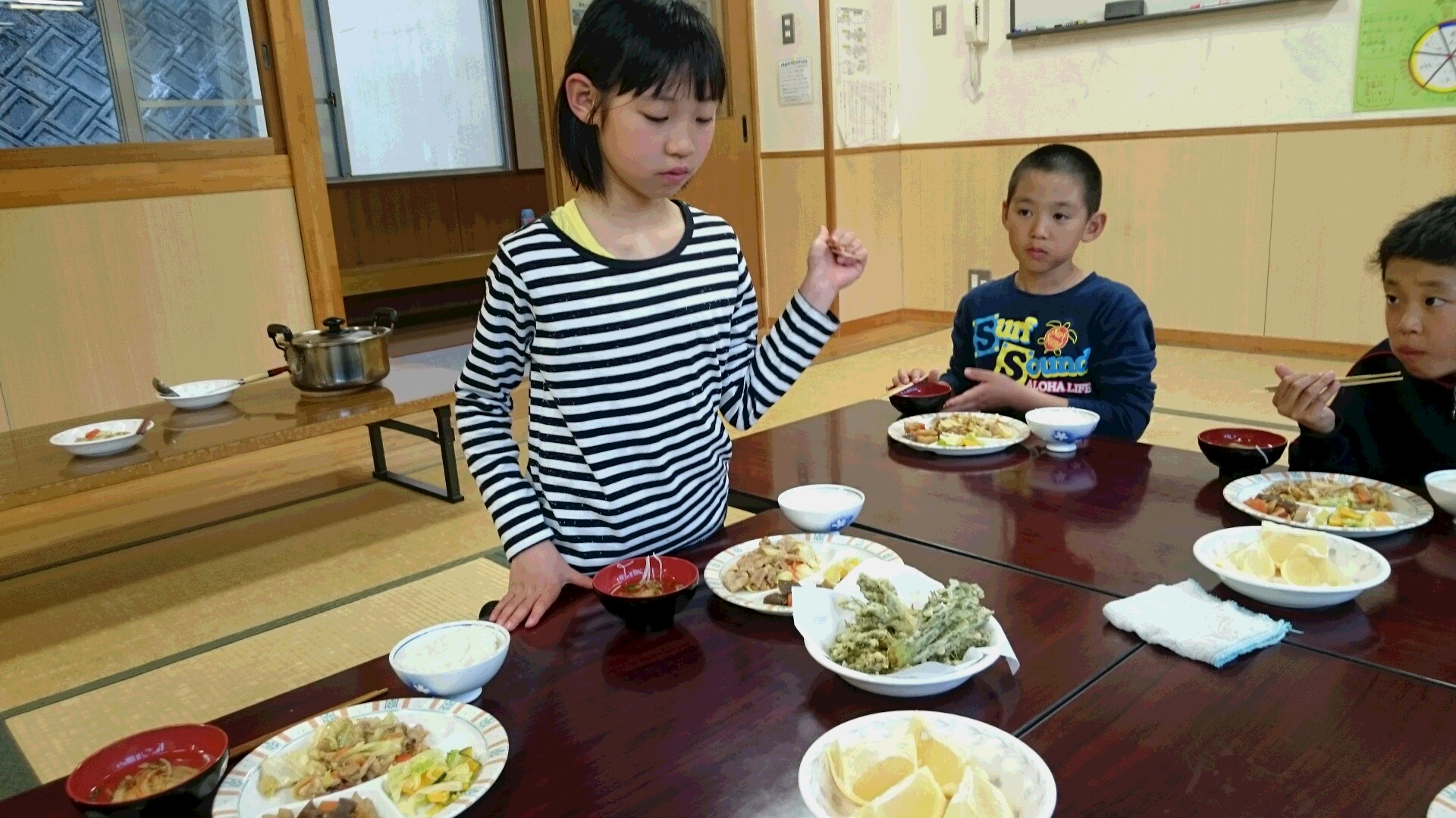 やったー！タラノメの天ぷらで夕食_d0265607_19402331.jpg