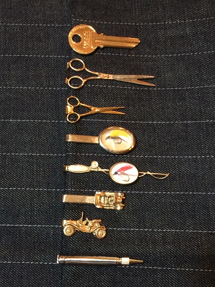 ビンテージ ネクタイピン タイバー Vintage Tie Bar ｒｉｒｉｅ リリィ