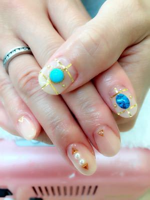 ♡持ち込みデザインnail♡_e0252475_22104918.jpg