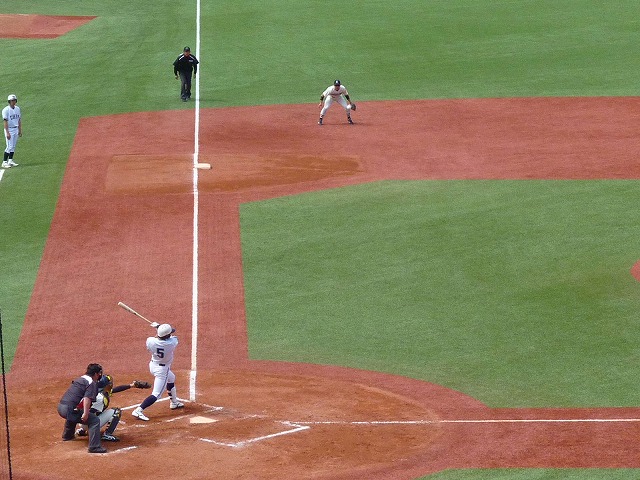 國學院大対中央大 4月22日 東都大学野球1部 前半_b0166128_22485278.jpg