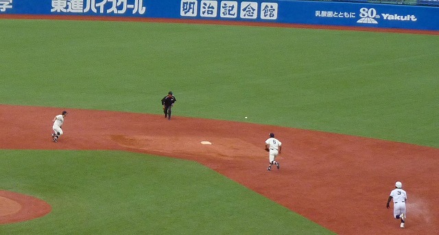 國學院大対中央大 4月22日 東都大学野球1部 前半_b0166128_23565082.jpg