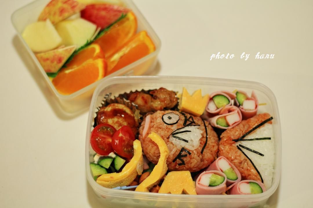 おばあちゃんキャラ弁に挑戦 晴れ時々そよ風