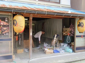 石動曳山祭　前夜祭準備中。_c0208355_175358.jpg