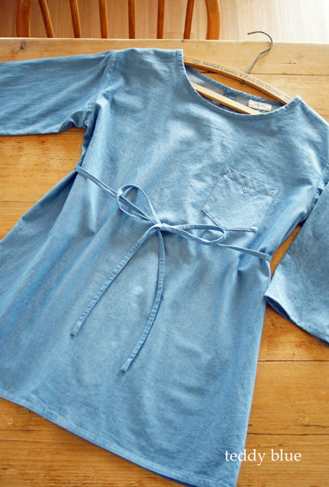 blue work tunic  ブルーワークチュニック_e0253364_2341790.jpg