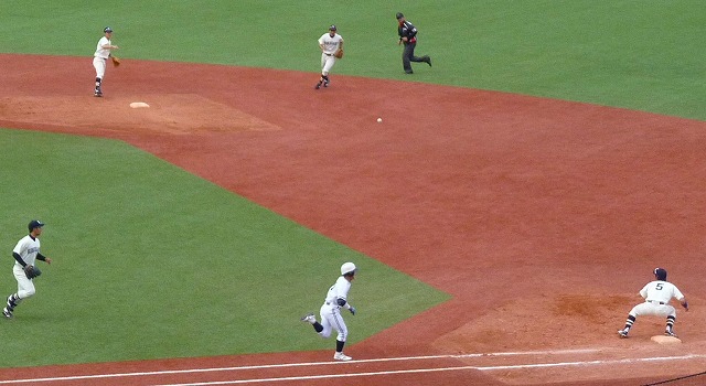 國學院大対中央大 4月22日 東都大学野球1部 前半_b0166128_6415764.jpg