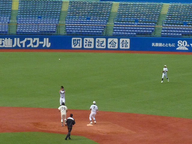 國學院大対中央大 4月22日 東都大学野球1部 前半_b0166128_6553484.jpg