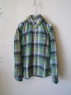 INVISIBLE B/D SHIRT -linen cotton-_e0175254_14243346.jpg