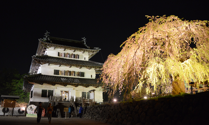 弘前さくらまつり夜景写真_e0171573_224283.jpg