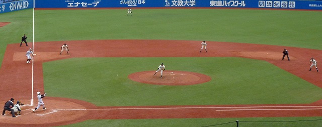 國學院大対中央大 4月22日 東都大学野球1部 後半_b0166128_13175170.jpg
