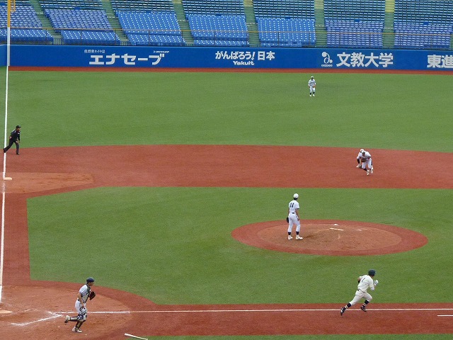 國學院大対中央大 4月22日 東都大学野球1部 後半_b0166128_1342480.jpg