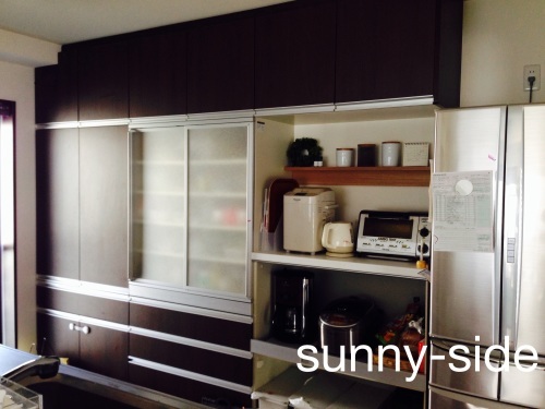 収納 カップボードをフル活用 Sunny Side 収納 カップボードをフル活用 Sunny Side