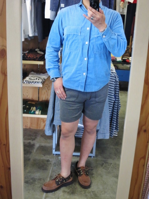 Kato の注目★ITEM より ・・・ 雨ブタPocket 付き SWEAT SHORTS!★!_d0152280_557536.jpg