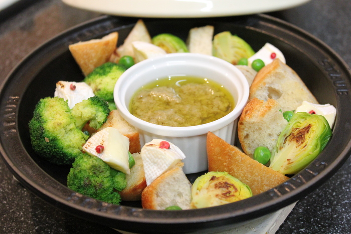 ビンチョウマグロの和風カルパッチョ キムチ屋修行の道