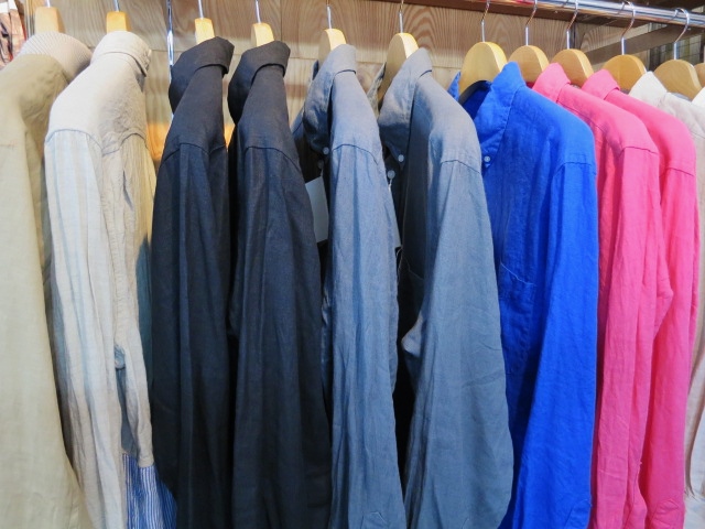 大人の夏を表現する時が来ましたョ~・・・ James Mortimer By LINEN(麻) B/D SHIRTS!★!_d0152280_16235063.jpg