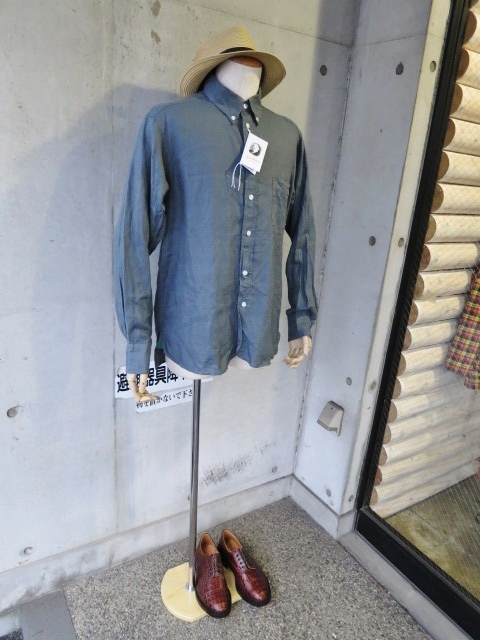 大人の夏を表現する時が来ましたョ~・・・ James Mortimer By LINEN(麻) B/D SHIRTS!★!_d0152280_1651282.jpg