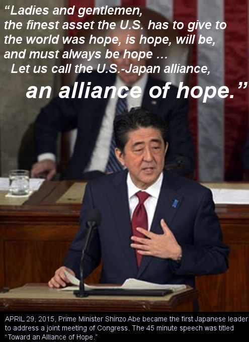 安倍首相の米議会演説「Toward an Alliance of Hope」 (希望の同盟へ) 、日英字幕付20分バージョン _b0007805_2116283.jpg