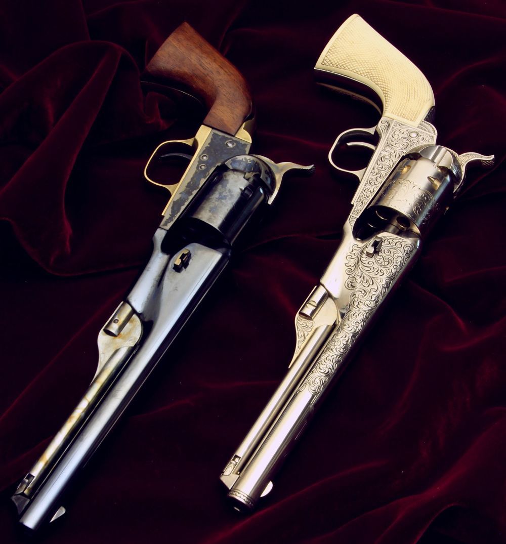 マルシン/フランクリンミント] コルト M1861 Navy カスター将軍
