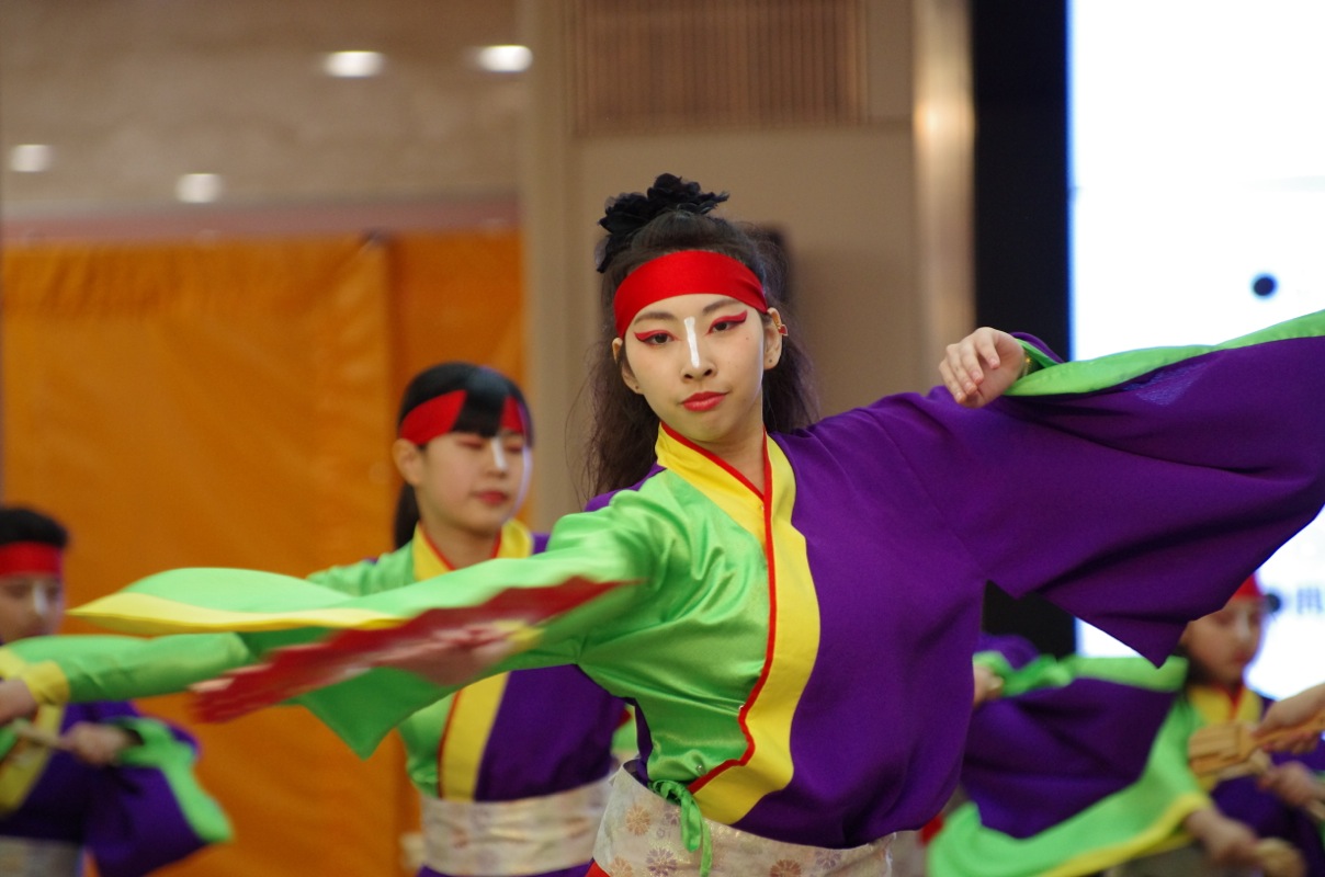 京都さくらよさこい２０１５二日目その３（太鼓伝創の会「つぶて」その１）_a0009554_1017487.jpg