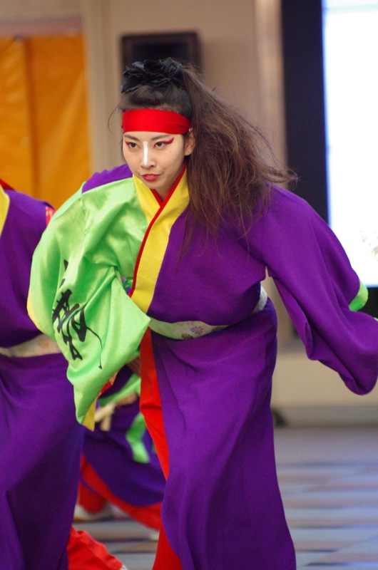 京都さくらよさこい２０１５二日目その３（太鼓伝創の会「つぶて」その１）_a0009554_1022395.jpg