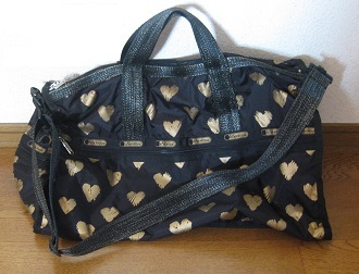 LeSportsac ::: Heart of Gold Large WEEKENDER_b0160864_19550322.jpg