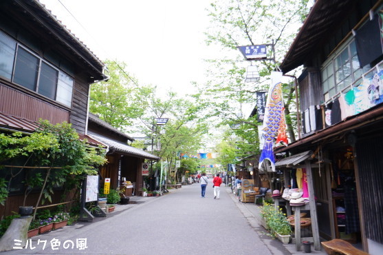 阿蘇神社への参道 - ミルク色の風
