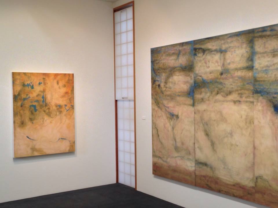 斉藤典彦展 こまやまー浮遊の景色 から (対話型鑑賞会の、鑑賞作品を