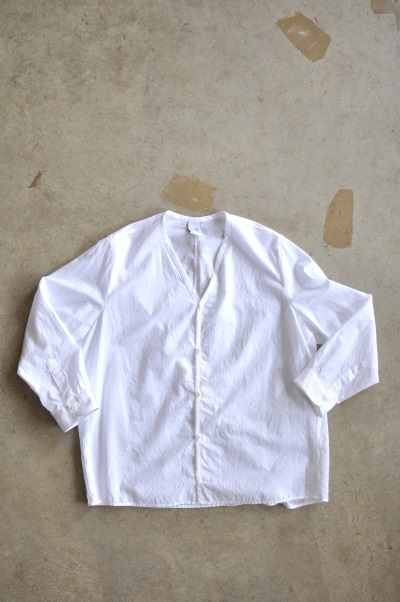 NO CONTROL AIR 80/- Cotton Typewriter Y-Neck Shirt_d0120442_1481567.jpg