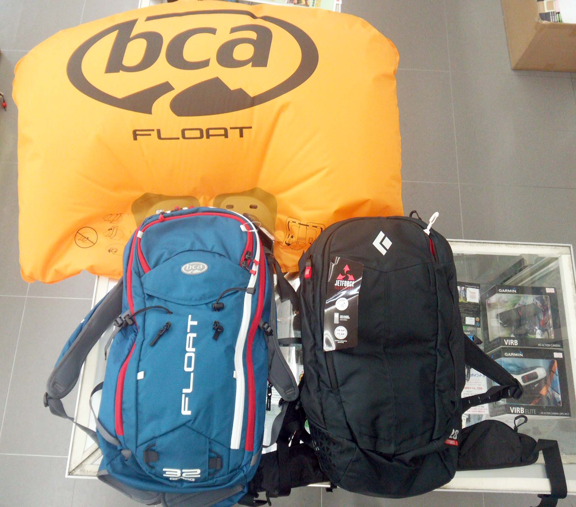 エアバック付ザック　（膨らまします。）ｉｎ旭川店