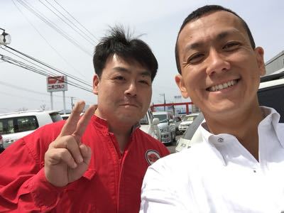 テレビの取材を受けたランクルトミー_b0127002_1917558.jpg