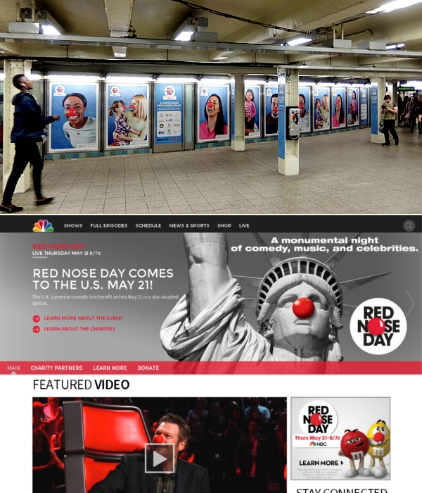 「赤い羽根」ならぬ「赤い鼻」で子ども達を救おう!! Red Nose Day 2015_b0007805_19143445.jpg