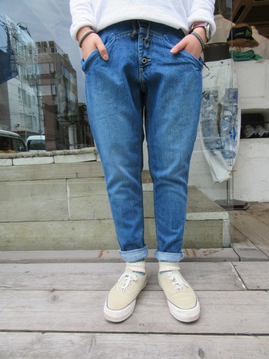 12ozデニム サルエルヌーベルパンツ : SAPPORO STAFF BLOG 12ozデニム サルエルヌーベルパンツ : SAPPORO STAFF BLOG